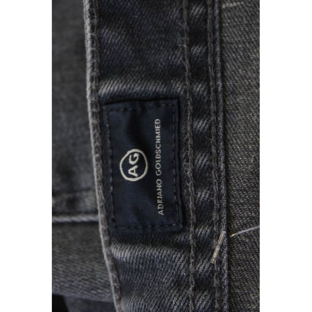 AG Adriano Goldschmied Mens Straight Dark Gray Jeans Size 32 - Picture 5 of 7